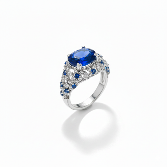 Blue Sapphire Ring