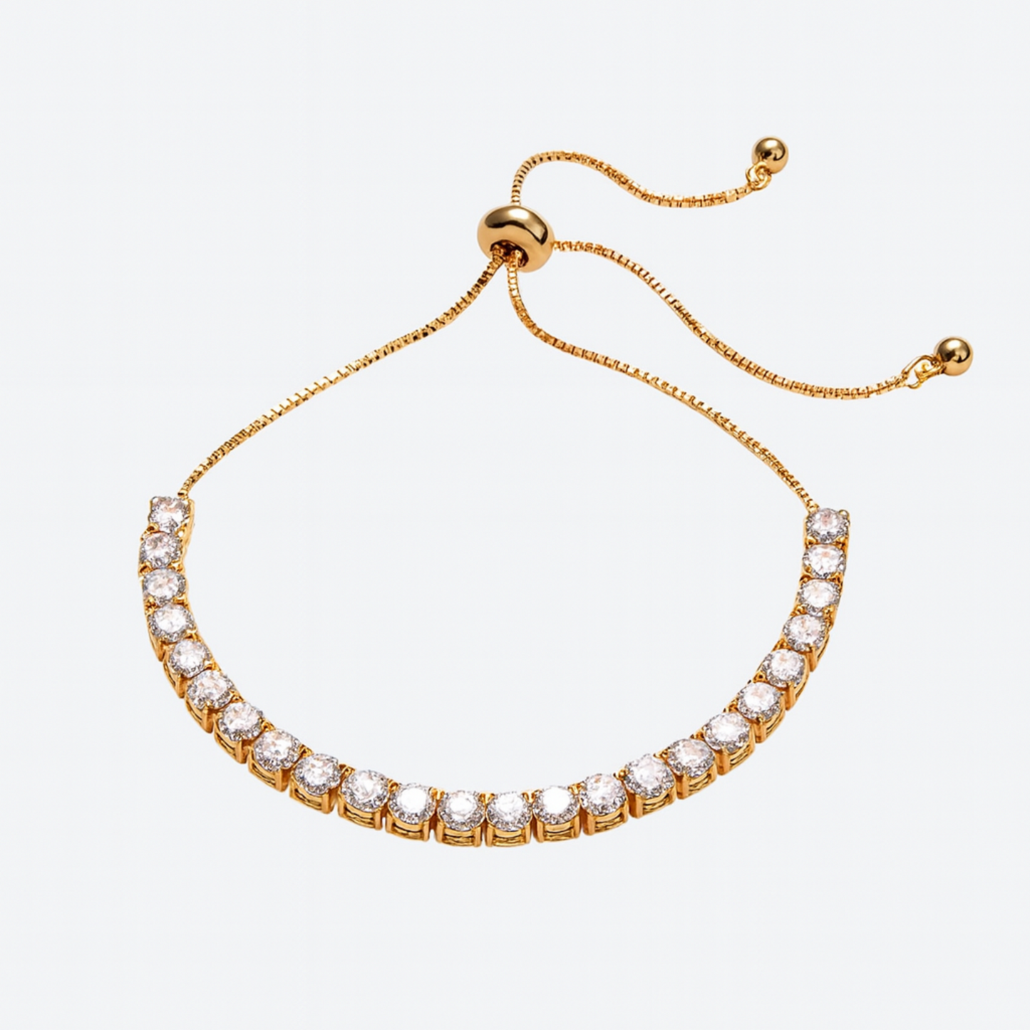 Kaloge Rose Gold Bracelet Silver sterling